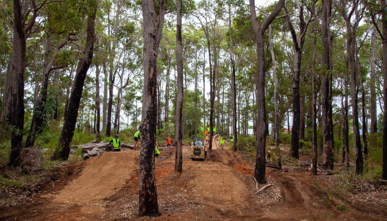 Home Made Bike Trails in the Shire