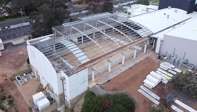 Major Demolition Works Underway at Rec Centre