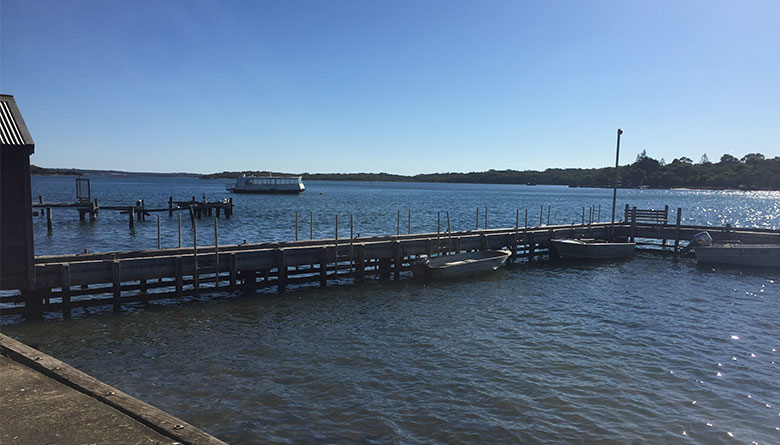 Old Town Jetty Works in Augusta
