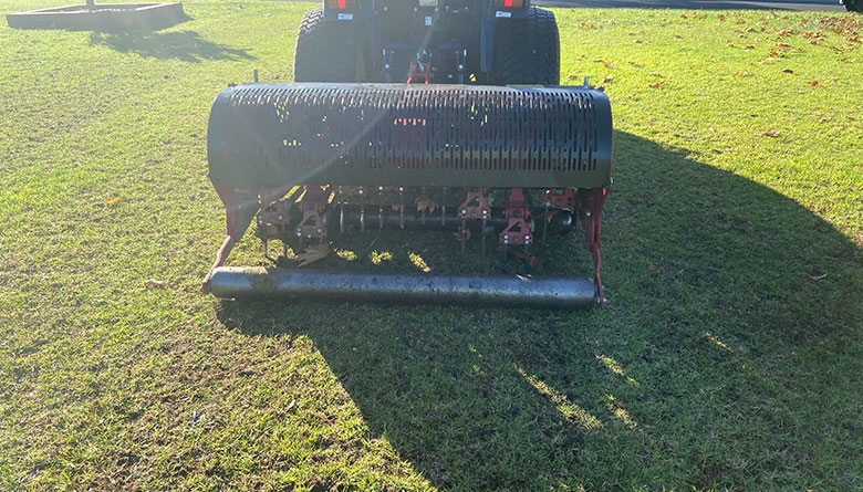 Verti-draining Works Gloucester Park Oval and Nippers Oval