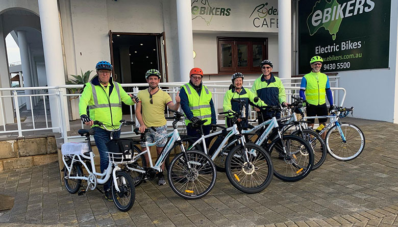 Ebikers Great Ryde Down South