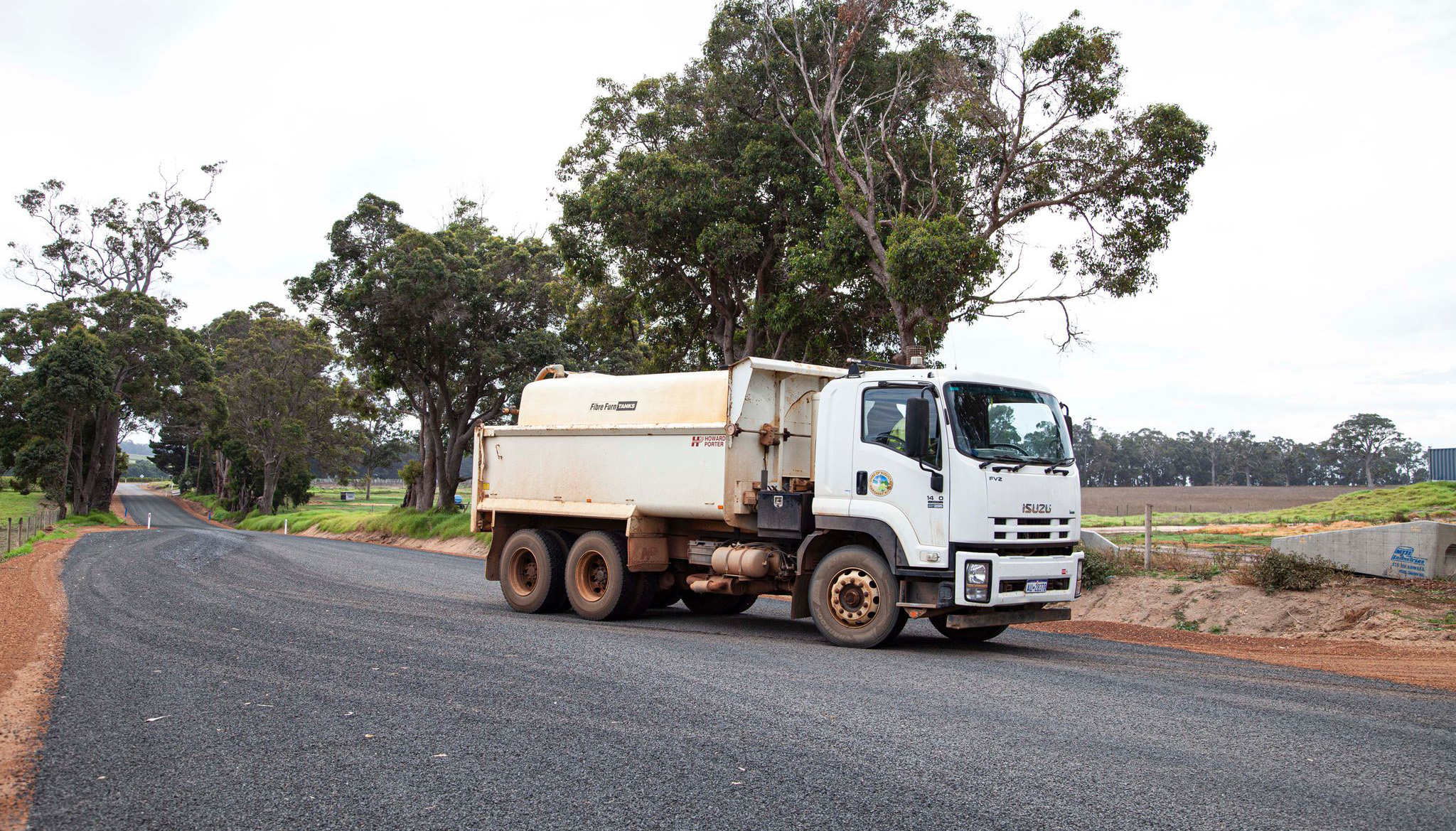 Reconstruction Works on Warner Glen Road