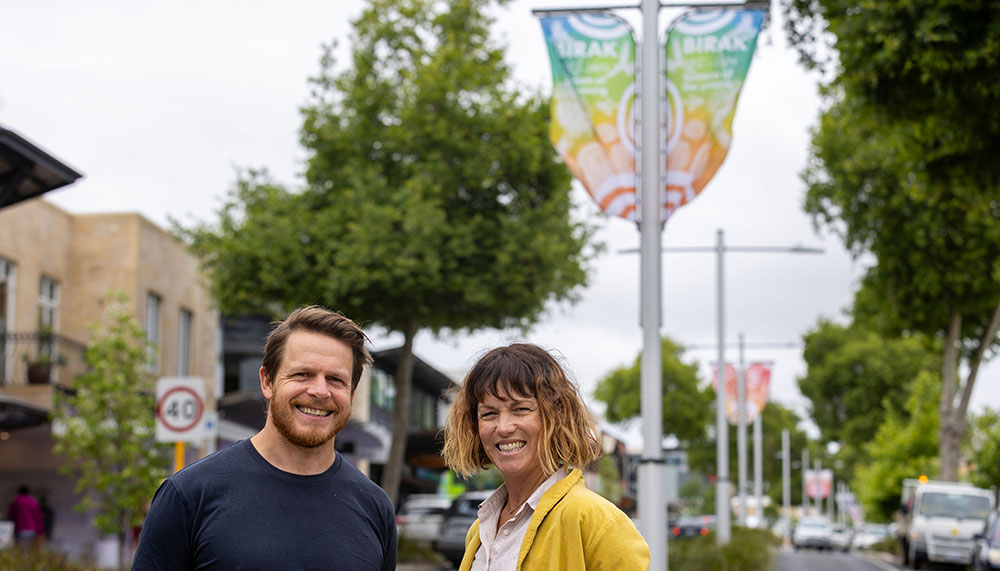 New Main Street Art Banners Celebrate Local Environment and Culture 
