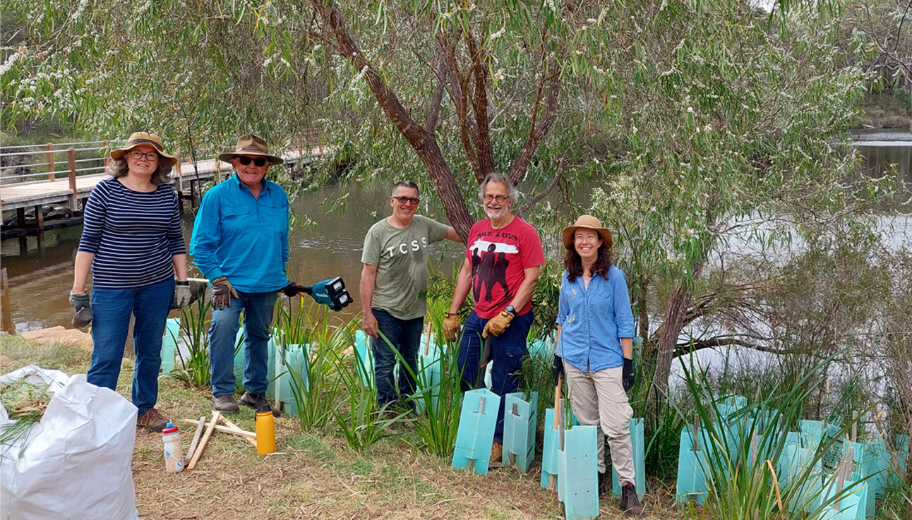 Local Volunteers Protect Popular Reserve