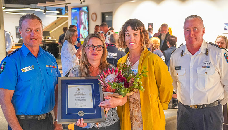Karridale Volunteer Firefighter Receives Top Honour