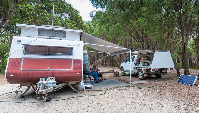 Campsites closed due to EXTREME fire risk