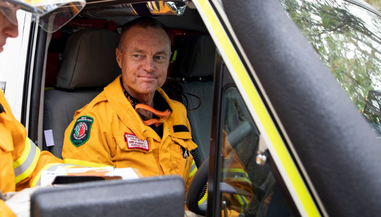 Kings Honour for Our Chief Bushfire Control Officer
