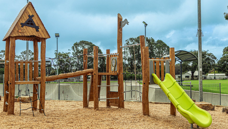 Cowaramup Hall Playground renewal completed