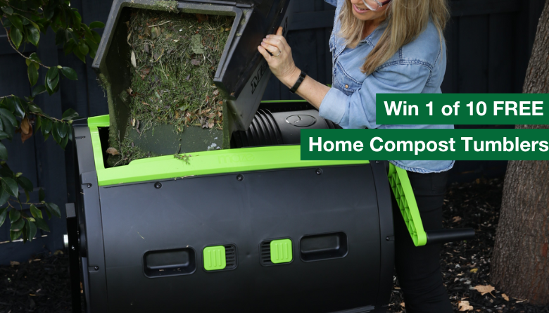 Compost tumbler giveaway