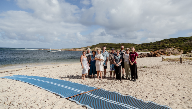 We’re trialling beach access matting at Gracetown Swimmers Beach