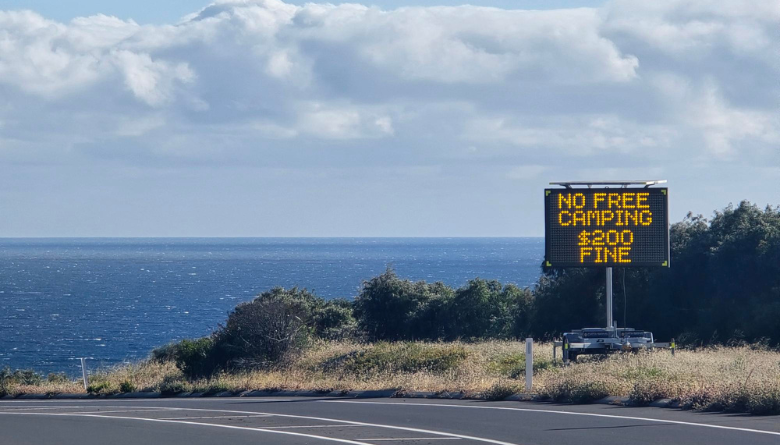 Tackling illegal camping issues side-by-side with community