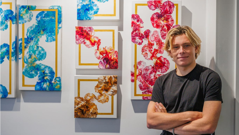 Fragments within the Sunset Tide at the Cocoon Gallery for Emerging Artists