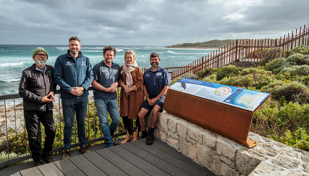New cultural signs installed at Surfers Point
