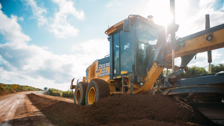 Winter grading begins across the Shire