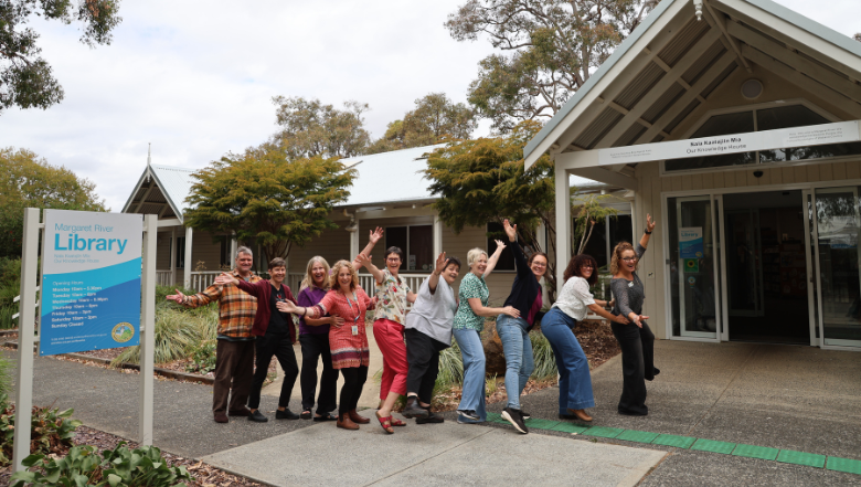 Margaret River Library reopens tomorrow – come and say hi!