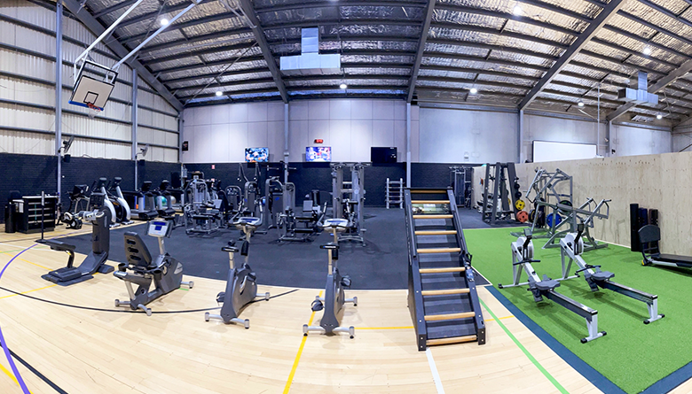 Interim Rec Centre Access as Works Commence