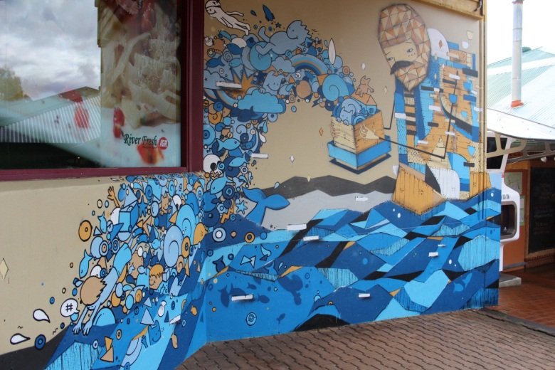 Give and Take Mural